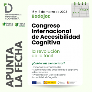 Congreso internacional de Accesibilidad Cognitiva