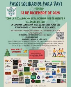 QRs y pasos solidarios para el pequeño Javi.